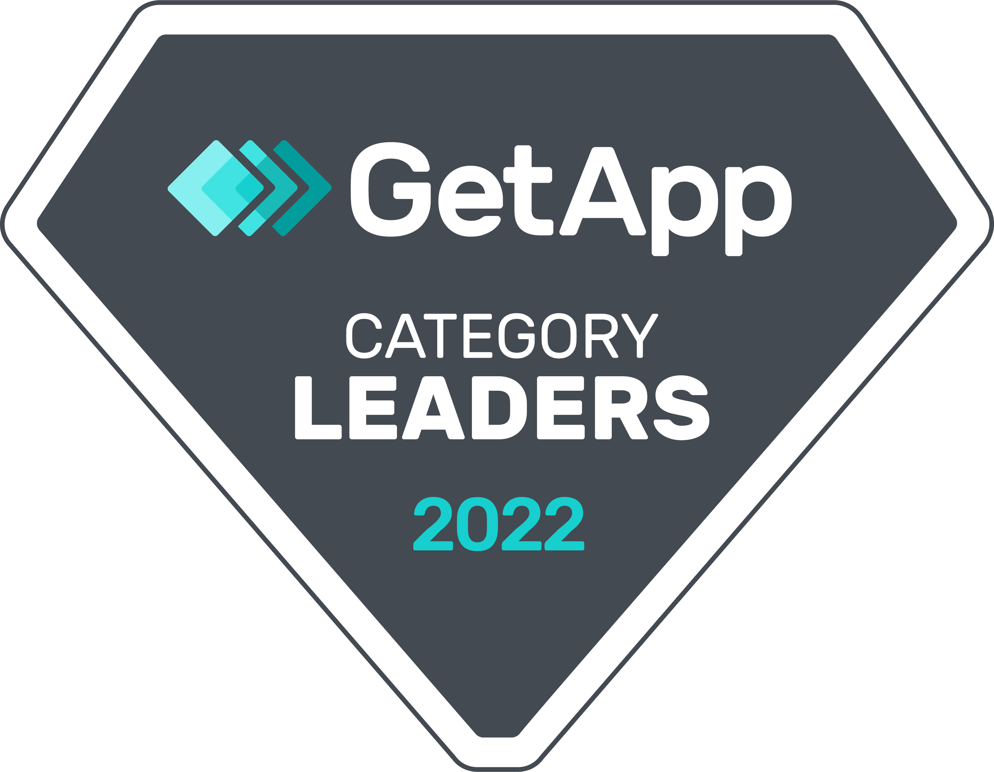 GetApp badge for Category Leaders 2022